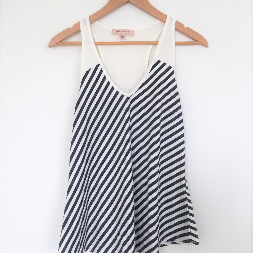 Philosophy Striped Flow Tank